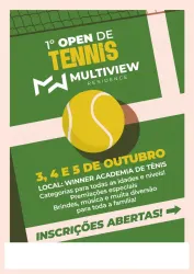 1° OPEN DE TENIS MULTIVIEW RESIDENCE - INTERMEDIÁRIO 