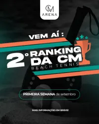 2º Ranking aberto - CM Arena 2025 - Masculino Prata