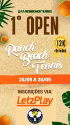 1º Open Ranch Beach Tennis