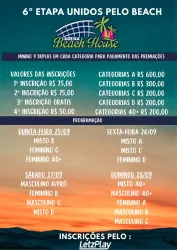 6° Etapa Unidos pelo Beach Arena Beach House - MASCULINA B