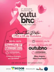 2º Desafio de Beach Tennis Outubro Rosa no Clube Pica-Pau - Feminino B