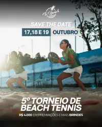 5º TORNEIO DE BEACH TENNIS TR BEACH ARENA - MISTA B