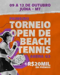1° Open G3 de Beach Tennis - D - Fem