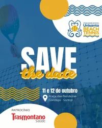 CBBT200/FPBT300 - COPA CIDADE DE SANTOS UNISANTA DE BEACH TENNIS 2025 - SUBS - Dupla Masculina Sub 12