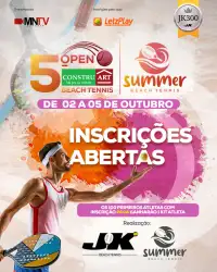 5º OPEN CONSTRUART DE BEACH TENNIS ARENA SUMMER JK300 - MISTA INICIANTE
