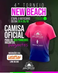 4º Torneio New Beach - Etapa O Boticário  - MASCULINO INICIANTE