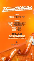 TORNEIO INAUGURAÇÃO QUADRA 03 - MASCULINO D