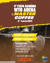 RANKING BEACH TENNIS WTC ARENA - 4ª ETAPA BY MASTER COFFEE ☕️ - FEMININO INTERMEDIÁRIO (C)