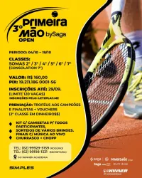 3º PRIMEIRA MÃO BYSAGA OPEN - 2025 - 4Âª Classe Mista
