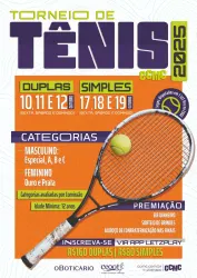 TORNEIO DE TÊNIS CCMC 2025 - SIMPLES - CATEGORIA FEMININO - PRATA