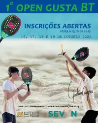 1ºOpen Gusta BT - Dupla Feminina - OPEN