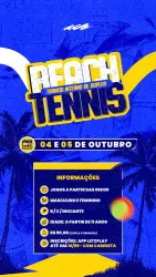 TORNEIO INTERNO DE DUPLAS DE BEACH TENNIS - MISTA B