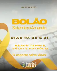 DESAFIO SETEMBRO AMARELO - BEACH TENNIS