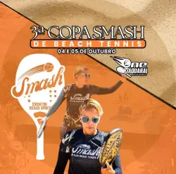 3ª COPA SMASH de Beach tennis  - Feminina B/A