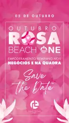 Torneio Outubro Rosa Beach One - Empoderamento feminino em ação: nos negócios e na quadra - Feminina Ouro