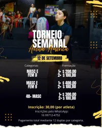 Torneio Semanal - Feminina D