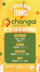 4º OPEN CHANGAI DE BEACH TENNIS - Masculino D