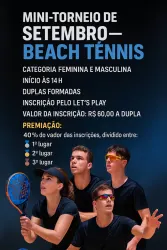 MINI TORNEIO PANTANAL - Dupla Feminina - AVANÇADO