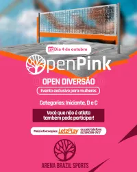 Open Pink Arena Brazil - Feminina D