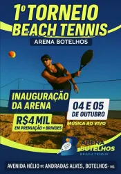 1° Torneio Beach Tennis Arena Botelhos - DUPLA MASCULINA D