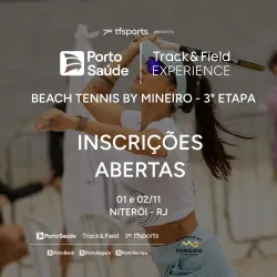 Porto Track & Field Experience BY Mineiro Beach Tennis - 3ª etapa 2025  - Mista D