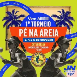 1⁰ Torneio Pé Na Areia - Dupla Masculina - Amador
