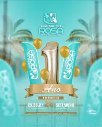 Aniversário Arena do Rosa - Masculino- Simples C/B