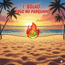 1º BOLÃO FOGO NO PARQUINHO - DUPLA MASCULINA D