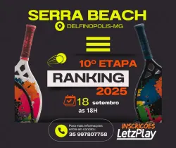 TORNEIO serra beach  - 10' ETAPA DO RANKING SERRA BEACH 2025
