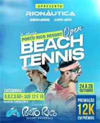 4º PORTO RICO RESORT OPEN - RIONAUTICA - CAT C MASC