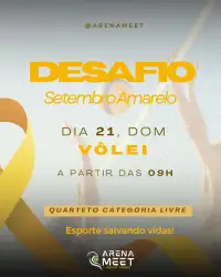 VÔLEI - DESAFIO SETEMBRO AMARELO