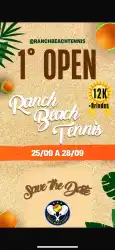 1º Open Ranch Beach Tennis -  Masculino - LIVRE