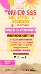 Torneio SSS - Sol, Smash e Sorrisos - Feminina A/B
