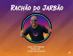 Rachao do Jarbão 2ª edição - Open
