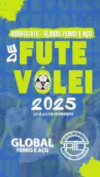 ABERTO ATC GLOBAL FERRO E AÇO DE FUTEVÔLEI  - Dupla Mista - LIVRE - 11:00 horas