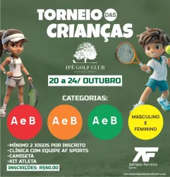 Torneio das Crianças - Ipê Golf Club – 2° edição - Laranja B
