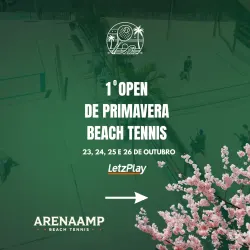 1º OPEN DE PRIMAVERA - BEACH TENNIS - Feminina Open