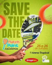 Match Point Solidario - Duplas Mista Iniciante