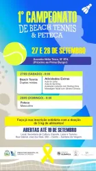 1° Campeonato de Beach Tennis - Santana da Vargem - Dupla Mista - OPEN