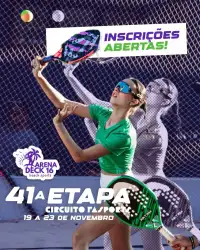 41ª Etapa Circuito FA Sports 2025 - Arena Deck 16 (Monte Alegre - MG) - Dupla Feminino C
