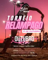 TORNEIO RELÂMPAGO OUTUBRO ROSA - DUPLA FEMININA D