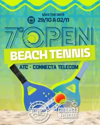 7º Open de Beach Tennis ATC - CONNECTA TELECOM - Masculino Iniciante