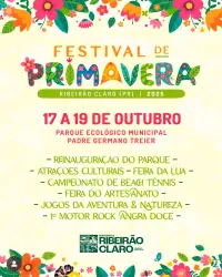 FESTIVAL DE PRIMAVERA - RIBEIRÃO CLARO/PR - Mista - D/E