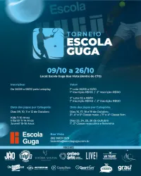 Torneio Escola Guga de Tênis - Masculina - 3ª CLASSE