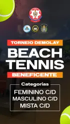 TORNEIO BENEFICENTE ORDEM DEMOLAY - Masculina C/D