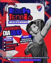 3º TORNEIO DE BEACH TENNIS DO INDEPA - MISTA D