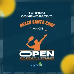 IV OPEN DE BEACH SANTA CRUZ  - Dupla Feminino open