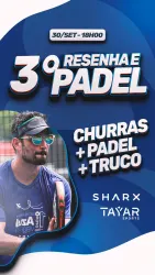 3 Resenha & Padel - Masculina livre