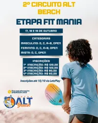 2º CIRCUITO ALT BEACH - ETAPA FIT MANIA - MISTA C