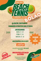 Bolão do Beach Tennis Cabana Clube - MASCULINO C